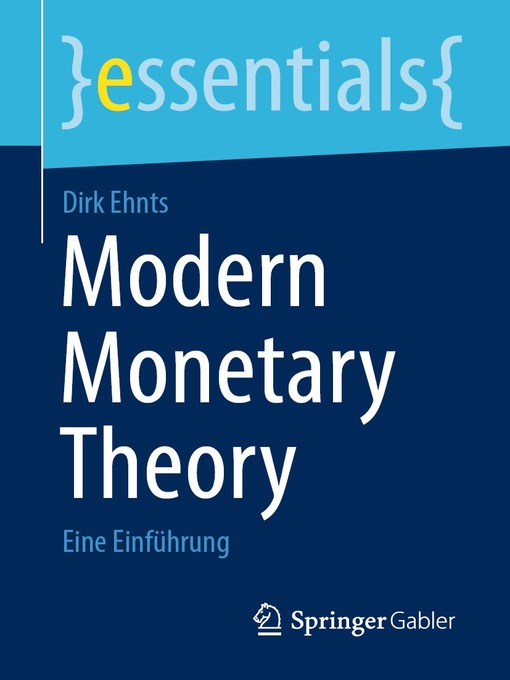 Title details for Modern Monetary Theory by Dirk Ehnts - Available